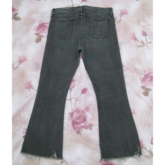 New rag & bone High Waist cropped Flare Jeans 30 - Picture 7 of 8
